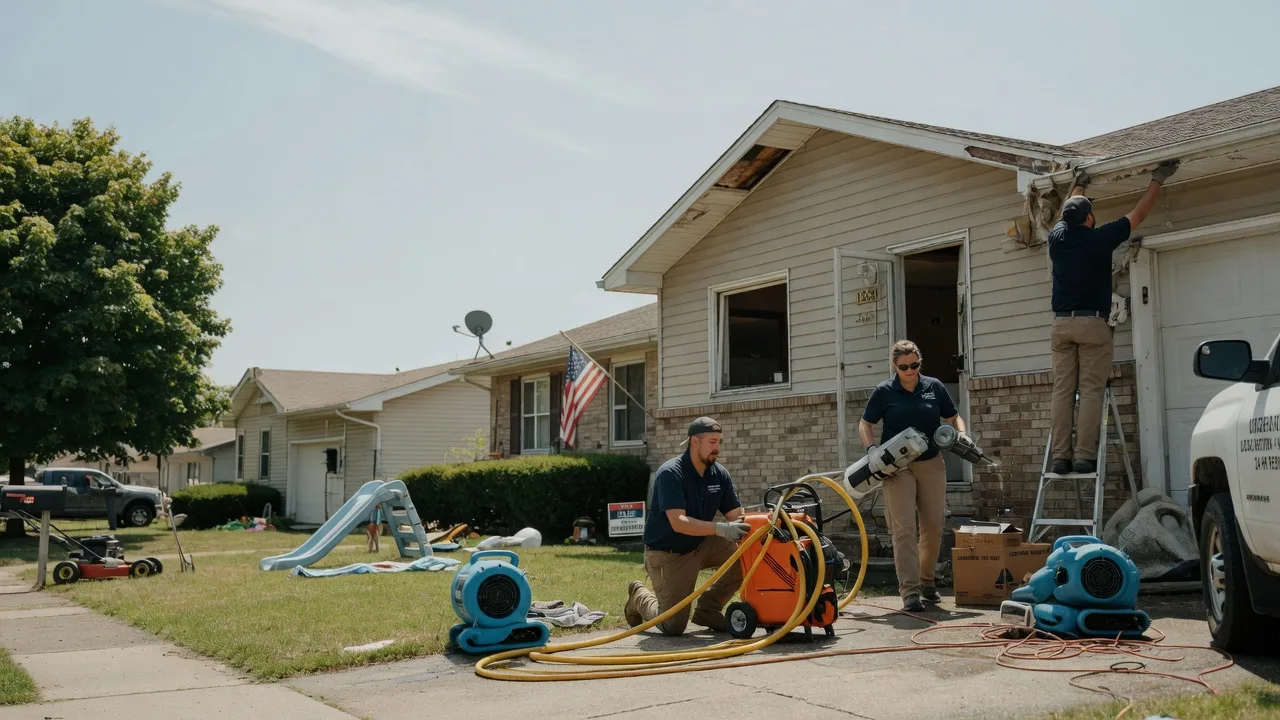 Water Damage Restoration in Woodstock, IL near me